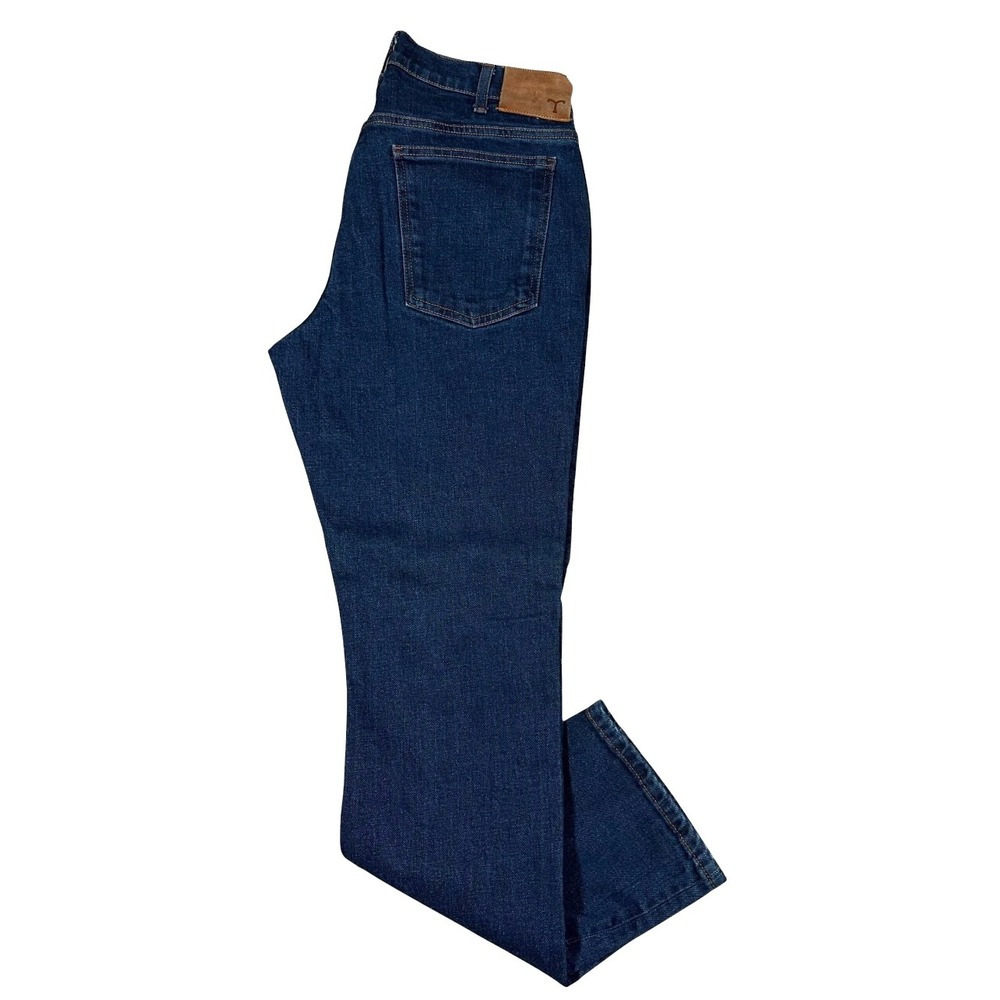 Tecovas Rugged Relaxed Jeans Mens 32x31.5 Indigo Wash Denim Western Cowboy Rodeo